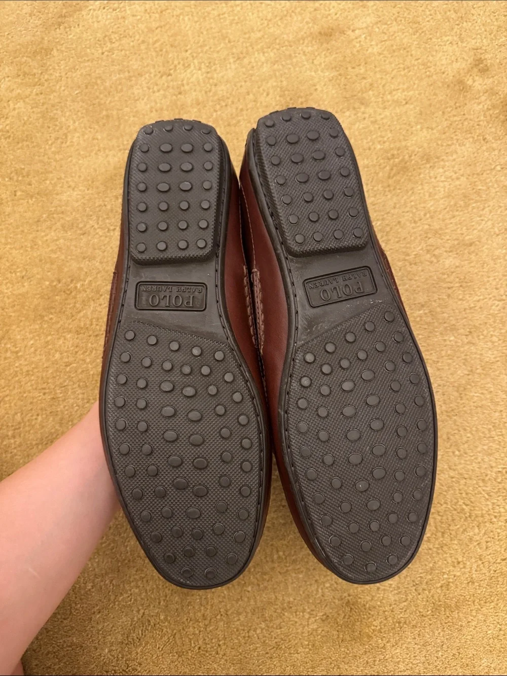 Polo Ralph Lauren Roberts leather driver